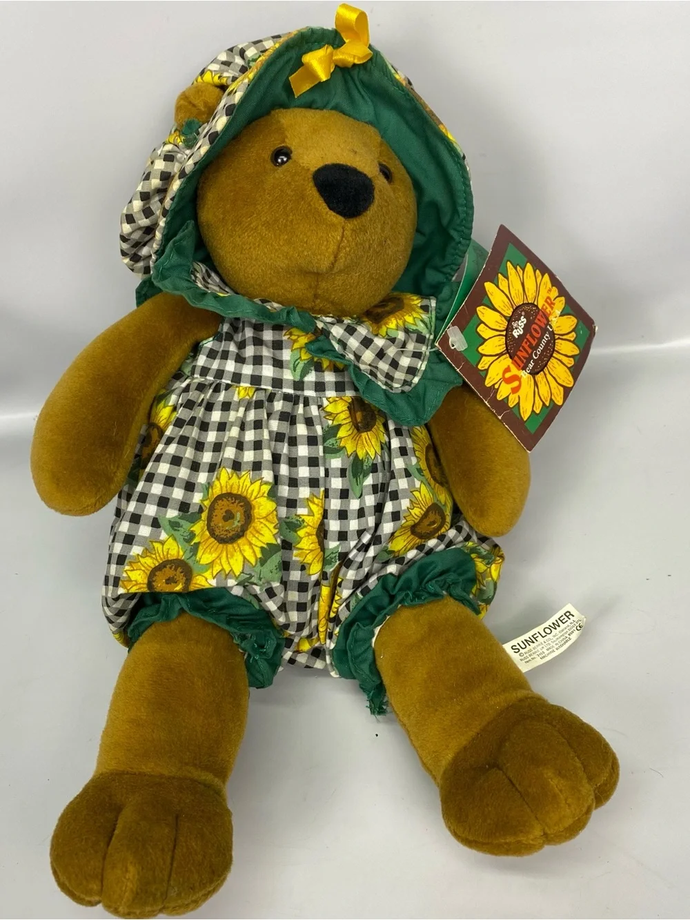 Sunflower brown bear